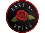 Guns N Roses - Roses - Toppa Da Stirare - Poliestere RO11778 (Taglia Unica) (Nero/Rosso)