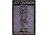 Joy Division - Toppa Da Stirare "Unknown Pleasures"", Tessuto RO11851 (Taglia Unica) (Nero/Bianco)"
