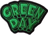Green Day - Logo - Toppa Da Stirare "Dookie"", Tessuto RO11825 (Taglia Unica) (Nero/Verde)"
