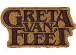 Greta Van Fleet - Logo - Toppa Da Applicare Con Il Ferro, Tessuto RO11872 (Taglia Unica) (Marrone)