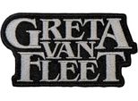 Greta Van Fleet - Logo - Toppa Da Applicare Con Il Ferro, Tessuto RO11872 (Taglia Unica) (Nero/Grigio)