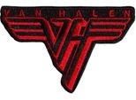 Van Halen - Logo - Toppa Da Applicare Con Il Ferro, Tessuto RO11815 (Taglia Unica) (Nero/Rosso)
