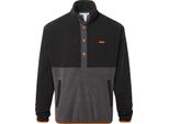 TOG24 - Top In Pile "Horth"" Con Bottoni A Pressione Per Uomo TG437 (M) (Nero)"