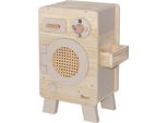 Lavatrice Per Bambini Howa Lavatrice Per Giocattoli In Legno Beige Naturale 48261