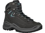 Lowa Renegade Evo Gtx Mid Ws W Asphalt/Tuerkis 39