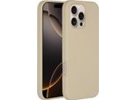 Custodia Per Iphone 16 Pro Max - Silicone - Accezz Soft Case/Backcover - Beige