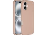 Cover Per Iphone 16 - Silicone - Custodia/Schienale Morbida Accezz - Rosa