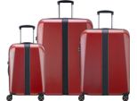 Delsey Paris Carrello Promenade Hard 2.0 Expandable 4 Double Rolls Trolley L / M / S L Bordeaux Red
