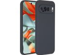 Google Pixel 9 Pro Xl Sleeve - Silicone - Custodia Morbida Accezz/Copertura Posteriore - Blu Scuro