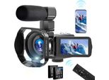 Videokamera Camcorder 4K 56MP WiFi IR Nachtsicht