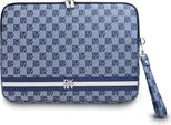 Dkny Manica Dkcs14Pvshlb 14 Niebieski/Blu Motivo A Scacchi Stampato A Righe