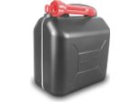 Tanica Di Plastica Per Carburante (Ah Nero, 10L)