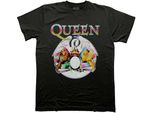 Queen - T-Shirt Uomo/Donna Unisex RO12215 (S) (Nero/Colore)