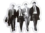 The Beatles - Magnete Da Frigo "Walking In London"", In Rilievo RO12229 (Taglia Unica) (Bianco/Grigio/Nero)"
