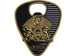 Queen - Apribottiglie "Gold Crest"", Plettro RO12231 (Taglia Unica) (Nero/Oro)"