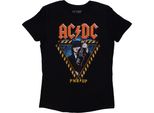 Ac/Dc - Maglietta "Angus Triangle PWR-UP Eu Tour '32"" Per Uomo/Donna Unisex RO12116 (3XL) (Nero)"