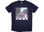 The Beatles - Maglietta "Vintage Abbey Road"" Per Bambini/Donne Unisex RO11779 (M) (Marineblau)"