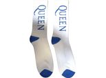 Queen - Calzini Per Uomo/Donna Unisex RO12181 (40,5 Eu - 45,5 Eu) (Bianco/Blu)