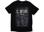 Ac/Dc - Maglietta "PWR-UP Eu Tour '24"" Con Stampa Posteriore Per Uomo/Donna Unisex RO12119 (3XL) (Nero)"