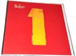 The Beatles - Album - Biglietto D'auguri "1"" - Cartoncino RO11889 (Taglia Unica) (Rosso)"