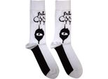 Alice Cooper - Calzini Per Uomo/Donna Unisex RO12142 (40,5 Eu - 45,5 Eu) (Bianco/Nero)