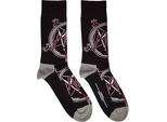 Slayer - Calzini Per Uomo/Donna Unisex RO12205 (40,5 Eu - 45,5 Eu) (Nero/Grigio)