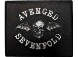 Avenged Sevenfold - Stampato - Patch "Death Bat"" Cucito RO11979 (Taglia Unica) (Nero/Bianco)"
