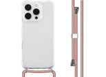 Imoshion Custodia Protettiva Iphone 16 Pro Con Fascia Posteriore Con Catena Custodia Per Iphone 16 Pro - Rosegold