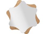 Furnlux Specchio Da Parete Star Beige 80Cm / Colore Principale: Beige / Dimensioni: 80 X 80 X 1 Cm