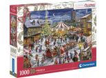 Clementoni Puzzle 1000 La Fiera Di Natale 81505