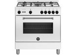 Bertazzoni La Germania Americana AMN855GBV/24 Küchenherd Freistehender Herd Elektro Gaskochfeld Weiß A
