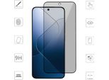 Per Xiaomi 14T / 14T Pro 2X 2.5D 0.26Mm Premium Privacy H9 Protezione Dello Schermo In Vetro Temperato