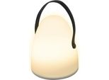1.01 Lampada Da Tavolo Lumi Con Maniglia Di Trasporto - Circa Ø 21 X 23 Cm - Lampada Da Tavolo Xl A Batteria