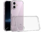 Per Apple Iphone 16 Shock Tpu Protettivo Telefono Cellulare Caso Copertura Trasparente