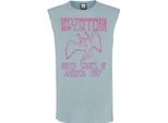 Amplified - Top Senza Maniche "77 Gradient"" Per Uomo/Donna Unisex Senza Maniche GD1893 (L) (Strange Blue)"
