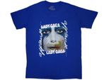 Lady Gaga - Maglietta Uomo/Donna Unisex RO11471 (S) (Blu)
