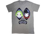 Beetlejuice - Maglietta "Mai Fidarsi Dei Vivi"" Per Bambini/Donne Unisex RO11624 (L) (Grau)"
