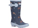 Cotswold - Kinder Gummistiefel "Woodland"", Rotwild FS11048 (37 Eu) (Marineblau)"