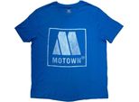 Motown Records - Maglietta Da Uomo/Donna Unisex RO11499 (S) (Blu)