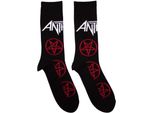 Anthrax - Calze "Pentathrax"" Per Uomo/Donna Unisex RO11504 (40,5 Eu - 45,5 Eu) (Nero)"