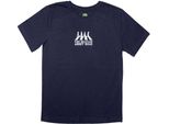The Beatles - Maglietta "Mini Abbey Road Crossing Silhouette"" Per Bambini/Donne Unisex RO11595 (Xl) (Marineblau)"