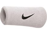 Nike - Polsino Swoosh "Jumbo"" 2-Pack CS1117 (Taglia Unica) (Bianco/Nero)"
