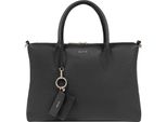 Roeckl Pelle Borsa Shopper Borsa Per Utensili Dora Medium Black Nero