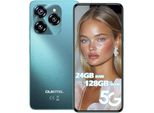 OUKITEL C50 5G Handy Android 14 24GB+128GB Smartphone 6,8 Zoll 5150mAh, MTK Dimensity 6100 Smartphone 50MP Kamera, Dual SIM Handys, Grün