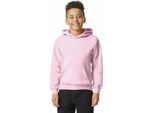 Gildan - Maglia Con Cappuccio "Softstyle"" Per Bambini PC7459 (128) (Rosa Chiaro)"