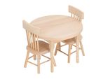 Set Da Pranzo Della Casa Delle Bambole, Modello Di Sedia Da Tavolo, Set Di Sedie Da Tavolo Della Casa Delle Bambole, Set Da Pranzo In Miniatura, Accessorio Per Tavolo Delle Bambole, Sedia Da Tavolo Della Casa Delle Bambole