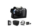 Digitalkamera 4K, 64MP Fotokamera mit 4.0 Touchscreen, 16X Digitalzoom Kompaktkamera mit WiFi Funktion, mit Kameratasche, Haube, 32GB TF-Karte