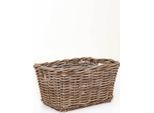 Vivanno Cestino Decorativo In Rattan Cesta, Intrecciato Naturale - 44X33X25 Cm