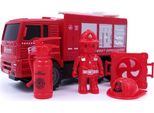 Buzz - Autopompa - Set Da Costruzione - Smontaggio - Vigili Del Fuoco - Servizio Di Soccorso - Vigili Del Fuoco Volontari - Giocattolo