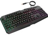 Swissten, Tastiera Da Gioco Rgb Impermeabile IPX4 Pc Usb, Nero